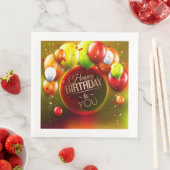 Verjaardag Cocktail servetten (Insitu)