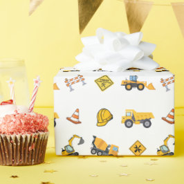 Verjaardag constructie  cadeaupapier