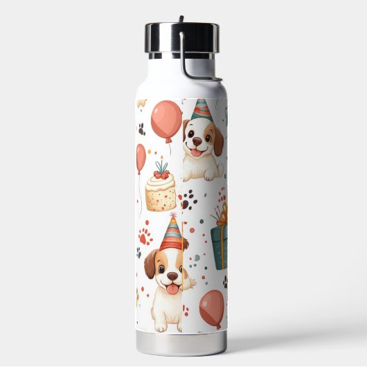 Verjaardag Cottage Thermos - Gezellig Celebration Waterfles (Links)