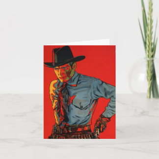 Verjaardag cowboy! kaart