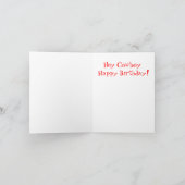 Verjaardag cowboy! kaart (Binnen)