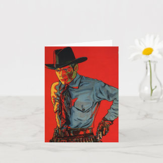 Verjaardag cowboy! kaart