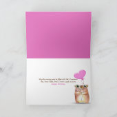 Verjaardag Crayon Artwork Grappig gezicht Kaart (Binnen)