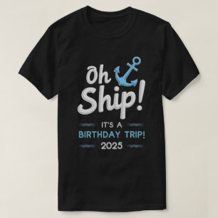 Verjaardag Cruise Cadeaus 2025 Matching Party Squa T-shirt