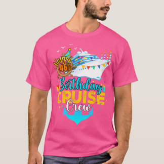 Verjaardag Cruise Crew T-shirt