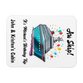 Verjaardag Cruise Grappige Groep gepersonaliseerd Magneet (Horizontaal)