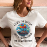 Verjaardag Cruise Grappige Groep gepersonaliseerd T-shirt<br><div class="desc">Dit ontwerp kan op het gebied worden gepersonaliseerd dat door de foto en/of tekst te veranderen wordt verstrekt. Of het kan worden aangepast door te klikken deze Sjabloon personaliseert en dan de klik te kiezen om verdere optie aan te passen en de kleur van de achtergrond te schrappen of te...</div>