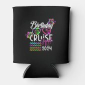 Verjaardag Cruise Squad 2024 Blikjeskoeler (Voorkant)