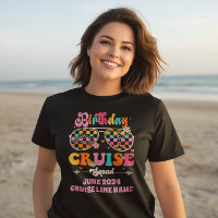 Verjaardag Cruise Squad retro zonnebril