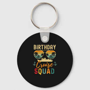 Verjaardag Cruise T-shirts 2026 Squad Familie Vaka Sleutelhanger