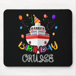 Verjaardag Cruise Vaart Verjaardag Feest Oceaan Sc Muismat