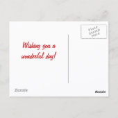Verjaardag Cupcake Ansichtkaart Briefkaart (Achterkant)