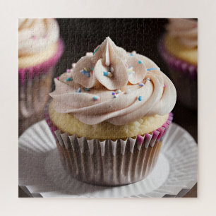 Verjaardag Cupcake Legpuzzel