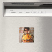 Verjaardag Cupcake Magneten (Insitu (Vaatwasser))