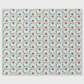 Verjaardag Cupcake Malinois Cadeaupapier (Vlak)