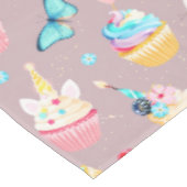 Verjaardag Cupcake  Tafelkleed (Gekanteld)