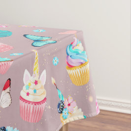 Verjaardag Cupcake Tafelkleed
