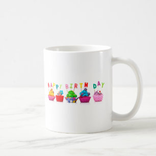 Verjaardag Cupcakes - Mok