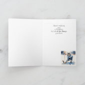 Verjaardag Custom Naam Fun Schattige Cat spelen Ho Kaart (Binnen)