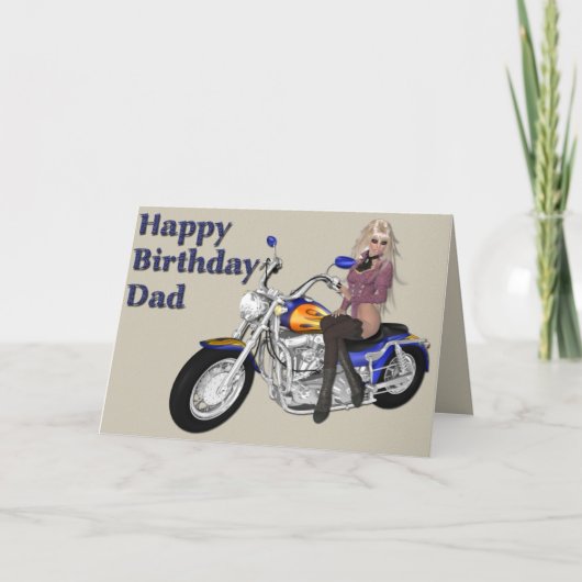 verjaardag-dad01 kaart (Voorkant)