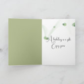 Verjaardag Daisy boeket in rode pitcher Kaart (Binnen)