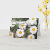 Verjaardag Daisy Garden Kaart (Gele Bloem)