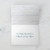 Verjaardag Daisy in Polka Dot Lint Kaart (Binnen)