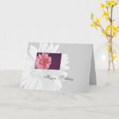 Verjaardag Daisy Kaart (Gele Bloem)