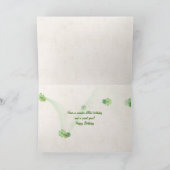 Verjaardag Daisy veld Kaart (Binnen)