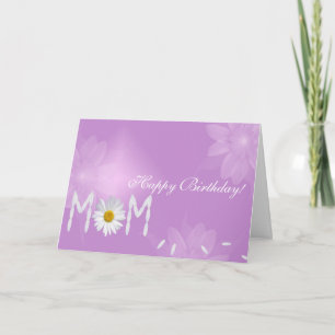 Verjaardag Daisy voor Mamma Kaart