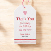 Verjaardag Dank Je Kleine Liefje Meisje Cadeaulabel