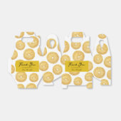 Verjaardag Dank U Favor Dozen (Citroen) Bedankdoosjes (Uitgevouwen)