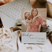 Verjaardag Dank u fotokaart | Huwelijk Dank u Kaart