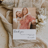 Verjaardag Dank u fotokaart | Huwelijk Dank u Kaart