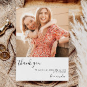 Verjaardag Dank u fotokaart | Huwelijk Dank u Kaart