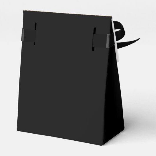 Verjaardag Dank u Gold Glitter Star Favoriete Boxe Bedankdoosjes (Achterkant)