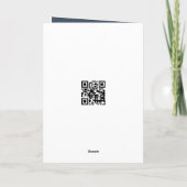 Verjaardag dansende oude dame kaart (Achterkant)