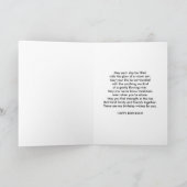 Verjaardag, de Vogel van de Kraan Sandhill Kaart (Binnen)