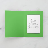 Verjaardag Dew Drop Kaart (Binnen)