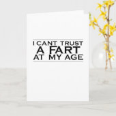 Verjaardag die schuin ik Vertrouwen een Fart op Kaart (Gele Bloem)