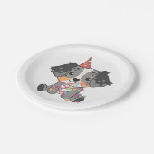 Verjaardag Dier Leuke Australische Herder Verjaard Papieren Bordje (Gekanteld)