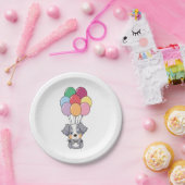 Verjaardag Dier Leuke Australische Herder Verjaard Papieren Bordje (Feest)