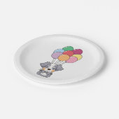 Verjaardag Dier Leuke Australische Herder Verjaard Papieren Bordje (Gekanteld)