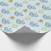 Verjaardag Dier Leuke Axolotl Kids Verjaardagsfees Cadeaupapier (Hoek)