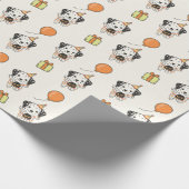 Verjaardag Dier Leuke Dalmatische Kinderen Verjaar Cadeaupapier (Hoek)
