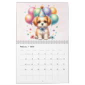 Verjaardag Dierenvrienden 2026 Kalender 12 maanden (Feb 2026)