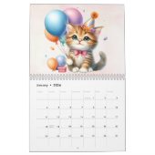 Verjaardag Dierenvrienden 2026 Kalender 12 maanden (Jan 2026)