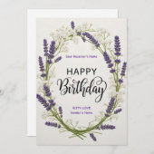 Verjaardag  Digitaal oerwoud Feestdagenkaart (Voorkant / Achterkant)