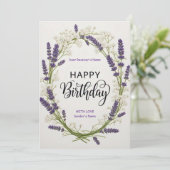 Verjaardag  Digitaal oerwoud Feestdagenkaart (Staand voorkant)