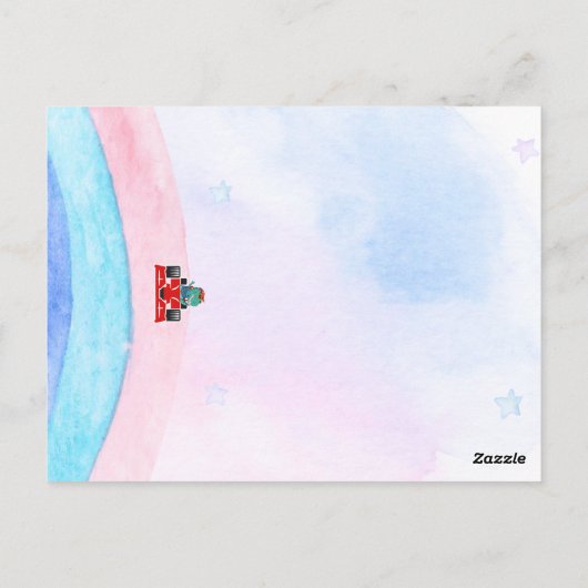 Verjaardag Dinosaur race auto jongen rood racen ki Briefkaart (Achterkant)